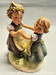 MaxSold Auction: Vintage Large Goebel Hummel "Spring Dance" Figurine - Toronto (Ontario, Canada) PARTNER MANAGED Reseller Online Auction - Queen Street Wt.