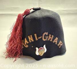MaxSold Auction: Vintage Preloved Fez Hat - Toronto (Ontario, Canada) PARTNER MANAGED Reseller Online Auction - Queen Street Wt.
