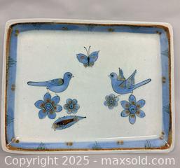 MaxSold Auction: Vintage Signed El Palomar Hand-Painted Pottery Trinket Tray, (2)  Vintage Italian Egg Holders & More  - Toronto (Ontario, Canada) PARTNER MANAGED Reseller Online Auction - Queen Street Wt.