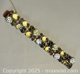 MaxSold Auction: Vintage Signed SHERMAN Bracelet  - Toronto (Ontario, Canada) PARTNER MANAGED Reseller Online Auction - Queen Street Wt.