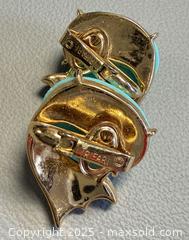 MaxSold Auction: Vintage Signed TRIFARI Necklace / Chocker & Earrings Set  - Toronto (Ontario, Canada) PARTNER MANAGED Reseller Online Auction - Queen Street Wt.