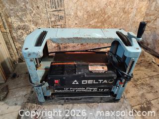 MaxSold Auction: 12” Planer - Delta - Leeds And The Thousand Islands (Ontario, Canada) SELLER MANAGED Estate Sale Online Auction - County Road 2