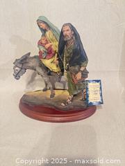 MaxSold Auction: Angela Tripi Ceramic Holy Family on Donkey Figurine - Toronto (Ontario, Canada) SELLER MANAGED Downsizing Online Auction -  Weston Road (CONDO)