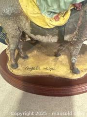 MaxSold Auction: Angela Tripi Ceramic Holy Family on Donkey Figurine - Toronto (Ontario, Canada) SELLER MANAGED Downsizing Online Auction -  Weston Road (CONDO)