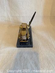 MaxSold Auction: Brass Car Desk Pen Holder on Marble Base - Toronto (Ontario, Canada) SELLER MANAGED Downsizing Online Auction -  Weston Road (CONDO)