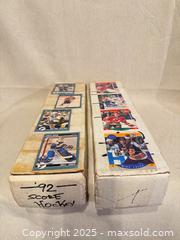 MaxSold Auction: Bulk Early-1990s NHL Sports Trading Cards - Two Long Boxes - Toronto (Ontario, Canada) SELLER MANAGED Downsizing Online Auction -  Weston Road (CONDO)