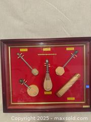 MaxSold Auction: Framed Shadowbox with 5 Miniature Chinese Instruments - Toronto (Ontario, Canada) SELLER MANAGED Downsizing Online Auction -  Weston Road (CONDO)