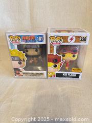 MaxSold Auction: Funko Pop! Lot: Naruto (Rasengan) #181 & Kid Flash #320 - Toronto (Ontario, Canada) SELLER MANAGED Downsizing Online Auction -  Weston Road (CONDO)