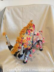 MaxSold Auction: Hand-Embroidered Fabric Animal Sculpture with Beads & Tassels - Toronto (Ontario, Canada) SELLER MANAGED Downsizing Online Auction -  Weston Road (CONDO)