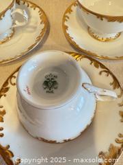 MaxSold Auction: Lot of 3 Porcelain Tea Cups & Saucers, H & C 1792 Backstamp - Toronto (Ontario, Canada) SELLER MANAGED Downsizing Online Auction -  Weston Road (CONDO)
