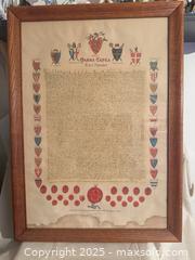 MaxSold Auction: Magna Carta Framed Reproduction Print, Oak Frame, 24 x 36 in - Toronto (Ontario, Canada) SELLER MANAGED Downsizing Online Auction -  Weston Road (CONDO)