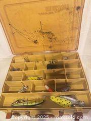 MaxSold Auction: Magnum Plastic Fishing Tackle Box with Assorted Lures & Hooks - Toronto (Ontario, Canada) SELLER MANAGED Downsizing Online Auction -  Weston Road (CONDO)