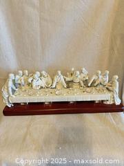 MaxSold Auction: Mikasa Porcelain "The Last Supper" Figurine on Wood Base, Mikasa - Toronto (Ontario, Canada) SELLER MANAGED Downsizing Online Auction -  Weston Road (CONDO)