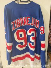 MaxSold Auction: New York Rangers ZIBANEJAD #93 NHL Jersey 2XL Fanatics - Toronto (Ontario, Canada) SELLER MANAGED Downsizing Online Auction -  Weston Road (CONDO)
