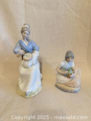 MaxSold Auction: Pair Spanish Porcelain Figurines, Woman Sewing & Woman with Vase - Toronto (Ontario, Canada) SELLER MANAGED Downsizing Online Auction -  Weston Road (CONDO)