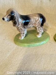 MaxSold Auction: Set of 3 Glazed Ceramic/Porcelain Dog Figurines 4”, Made in England  - Toronto (Ontario, Canada) SELLER MANAGED Downsizing Online Auction -  Weston Road (CONDO)