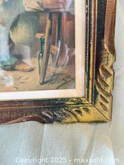 MaxSold Auction: Signed Framed Print of Horse and Farrier with Dog & Donkey - Toronto (Ontario, Canada) SELLER MANAGED Downsizing Online Auction -  Weston Road (CONDO)