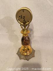 MaxSold Auction: Victorian Rococo Revival Brass Mantel Clock with Enamel Dial - Toronto (Ontario, Canada) SELLER MANAGED Downsizing Online Auction -  Weston Road (CONDO)