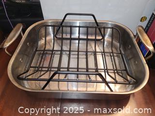 MaxSold Auction: All Clad Roasting Pan with Rack Great - Toronto (Ontario, Canada) SELLER MANAGED Downsizing Online Auction - Mcadam Avenue