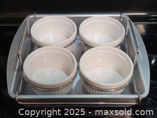 MaxSold Auction: Custard Baking Set by Chicago Metallic - Toronto (Ontario, Canada) SELLER MANAGED Downsizing Online Auction - Mcadam Avenue