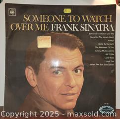 MaxSold Auction: Frank Sinatra Someone to Watch Over Me Vinyl Record 1968 - Toronto (Ontario, Canada) SELLER MANAGED Downsizing Online Auction - Mcadam Avenue