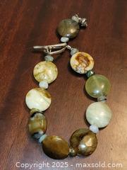 MaxSold Auction: Handmade Natural Polished Stone Bracelet - Toronto (Ontario, Canada) SELLER MANAGED Downsizing Online Auction - Mcadam Avenue