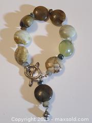 MaxSold Auction: Handmade Natural Polished Stone Bracelet - Toronto (Ontario, Canada) SELLER MANAGED Downsizing Online Auction - Mcadam Avenue