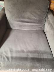 MaxSold Auction: Large Grey Lounge Chair  - Toronto (Ontario, Canada) SELLER MANAGED Downsizing Online Auction - Mcadam Avenue