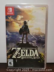 MaxSold Auction: Legend of Zelda Ninetendo Switch Breath of the Wild Game Working - Toronto (Ontario, Canada) SELLER MANAGED Downsizing Online Auction - Mcadam Avenue
