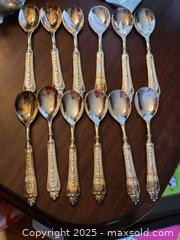 MaxSold Auction: Made In Italy Silverplate Spoons Set of 12 - Toronto (Ontario, Canada) SELLER MANAGED Downsizing Online Auction - Mcadam Avenue