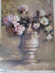 MaxSold Auction: Paul Mathenia Classic Roses Framed Floral Print  - Toronto (Ontario, Canada) SELLER MANAGED Downsizing Online Auction - Mcadam Avenue