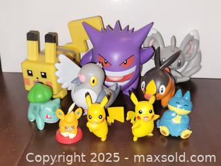 MaxSold Auction: Pokemon Figurines lot of 10 - Toronto (Ontario, Canada) SELLER MANAGED Downsizing Online Auction - Mcadam Avenue