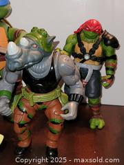 MaxSold Auction: Teenage Mutant Ninja Turtles Figurines lot of 7 - Toronto (Ontario, Canada) SELLER MANAGED Downsizing Online Auction - Mcadam Avenue