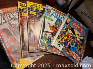MaxSold Auction: Vintage Comic Book Lot Marvel, DC, Classics Illustrated - Toronto (Ontario, Canada) SELLER MANAGED Downsizing Online Auction - Mcadam Avenue