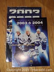 MaxSold Auction: Vintage Maple Leafs Calendars lot of 2  - Toronto (Ontario, Canada) SELLER MANAGED Downsizing Online Auction - Mcadam Avenue