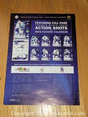 MaxSold Auction: Vintage Maple Leafs Calendars lot of 2  - Toronto (Ontario, Canada) SELLER MANAGED Downsizing Online Auction - Mcadam Avenue
