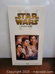 MaxSold Auction: Vintage Star Wars Trilogy VHS Set of 3 - Toronto (Ontario, Canada) SELLER MANAGED Downsizing Online Auction - Mcadam Avenue