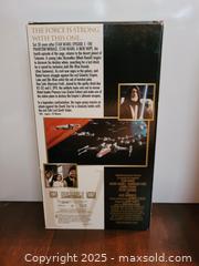 MaxSold Auction: Vintage Star Wars Trilogy VHS Set of 3 - Toronto (Ontario, Canada) SELLER MANAGED Downsizing Online Auction - Mcadam Avenue
