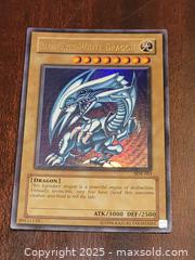 MaxSold Auction: Yu-Gi-Oh Blue Eyes White Dragon from Kaiba Theme Deck Card 2003 - Toronto (Ontario, Canada) SELLER MANAGED Downsizing Online Auction - Mcadam Avenue