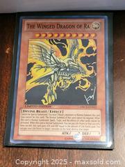 MaxSold Auction: Yu-Gi-Oh Winged Dragon of Ra Card Limitd Edition - Toronto (Ontario, Canada) SELLER MANAGED Downsizing Online Auction - Mcadam Avenue