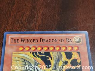 MaxSold Auction: Yu-Gi-Oh Winged Dragon of Ra Card Limitd Edition - Toronto (Ontario, Canada) SELLER MANAGED Downsizing Online Auction - Mcadam Avenue