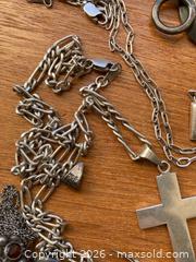 MaxSold Auction: Large lot of 925 and 950 stamped Silver Jewelry  - Ottawa (Ontario, Canada) SELLER MANAGED Downsizing Online Auction - Grove Avenue