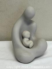 MaxSold Auction: Art de Luxe cast stone mother and child sculpture, ~10.5 in - Livermore (California, USA) SELLER MANAGED Estate Sale Online Auction - Hansen Road