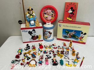 MaxSold Auction: Disney Mickey & Friends Collectible Lot — ~50–60 Pieces - Livermore (California, USA) SELLER MANAGED Estate Sale Online Auction - Hansen Road