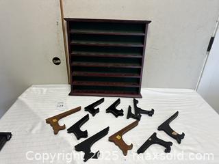 MaxSold Auction: Display Shelf + Dishware China Stands  - Livermore (California, USA) SELLER MANAGED Estate Sale Online Auction - Hansen Road