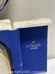 MaxSold Auction: Lot of 2 Clocks: LeCoultre Atmos + Vintage Round Wall Clock - Livermore (California, USA) SELLER MANAGED Estate Sale Online Auction - Hansen Road