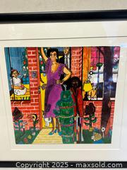 MaxSold Auction: Lot of 2 Framed Artworks by Lawrence Amos & Karen Nevis - Livermore (California, USA) SELLER MANAGED Estate Sale Online Auction - Hansen Road