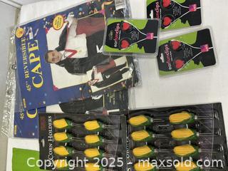 MaxSold Auction: Mixed Lot: Sports BBQ Decor + Costumes  - Livermore (California, USA) SELLER MANAGED Estate Sale Online Auction - Hansen Road