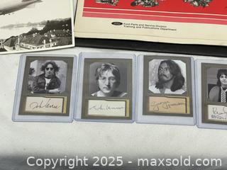 MaxSold Auction: Mixed Lot: Vintage Car Books, Manuals, Directories & Beatles Cards - Livermore (California, USA) SELLER MANAGED Estate Sale Online Auction - Hansen Road