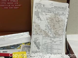 MaxSold Auction: Pilot Paperwork & Manuals Lot: Charts, Approach Plates, Pilot Guides - Livermore (California, USA) SELLER MANAGED Estate Sale Online Auction - Hansen Road